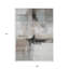 Tapis intérieur lavable abstrait noir et gris 9 'X 12'