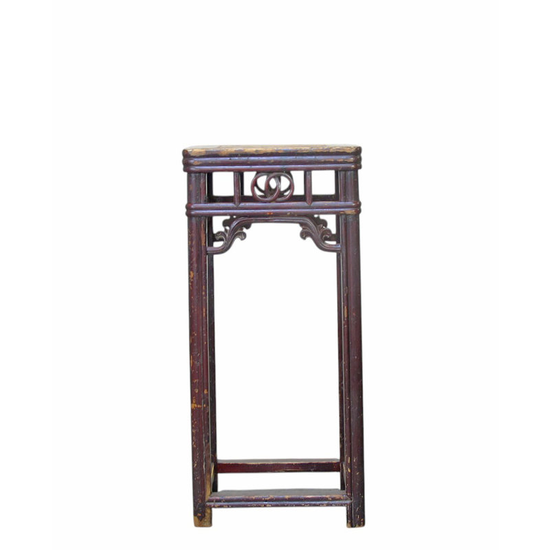 19th Century Chinese Elm Pedestal Table