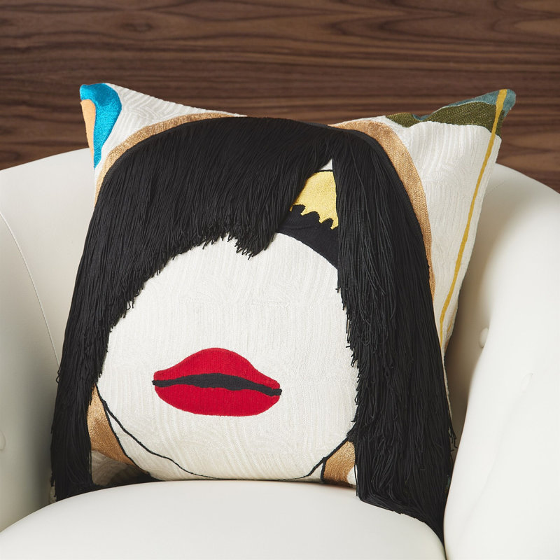 Janice Square Pillow Cover & Insert