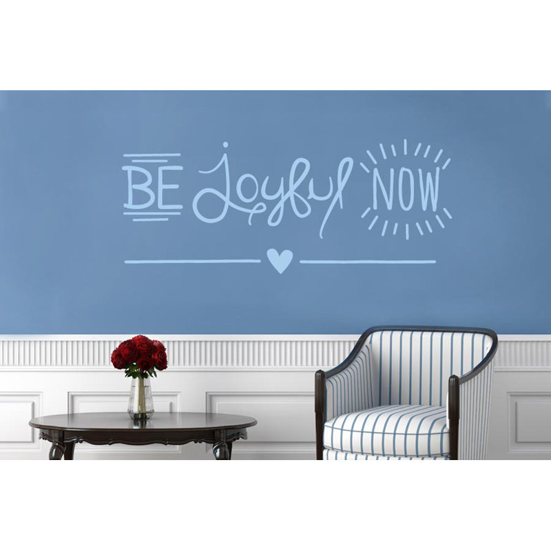 Wall Decal, Blue, Large