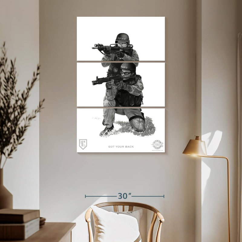 Got Your Back, 65" H x 42" W