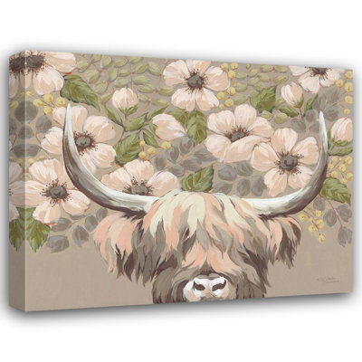Astoria Grand Norman, galerie d'art sur toile tendue Michele: The Highland Highness