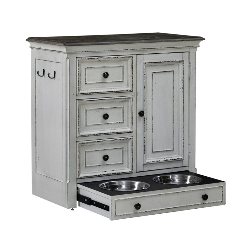  Armoire d'appoint avec crochets et bols Colchester