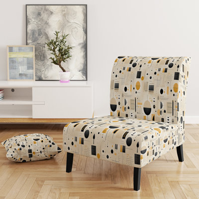 Fauteuil de chambre Monochromatique Zen I