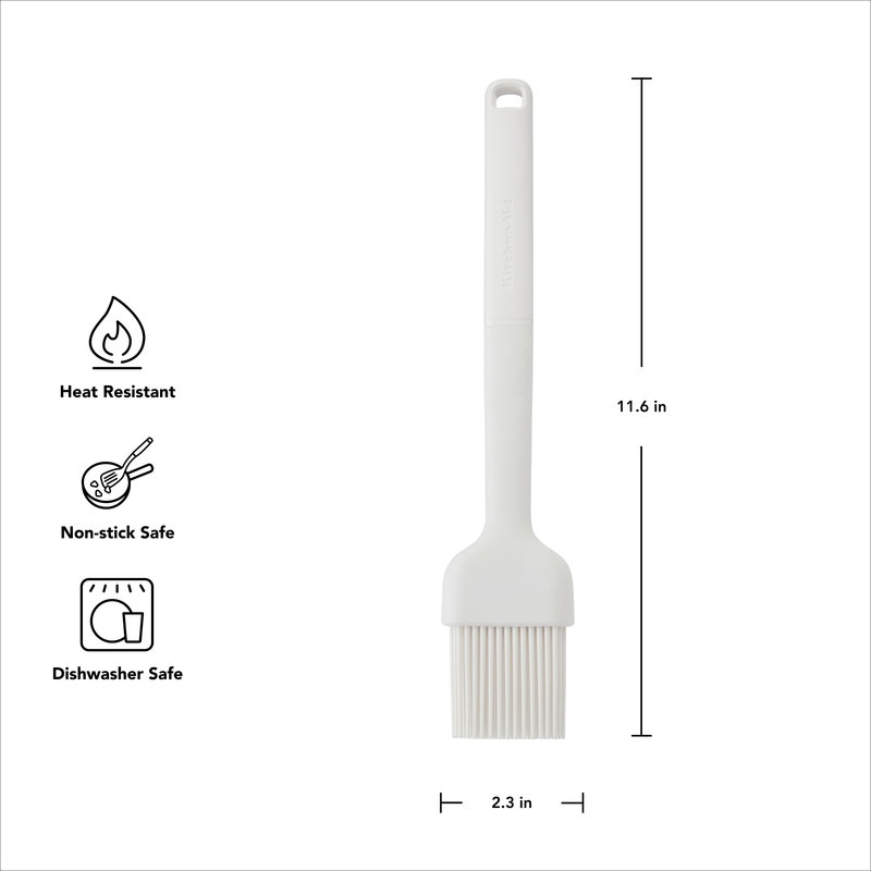 KitchenAid® Silicone Basting Brush, Porcelain