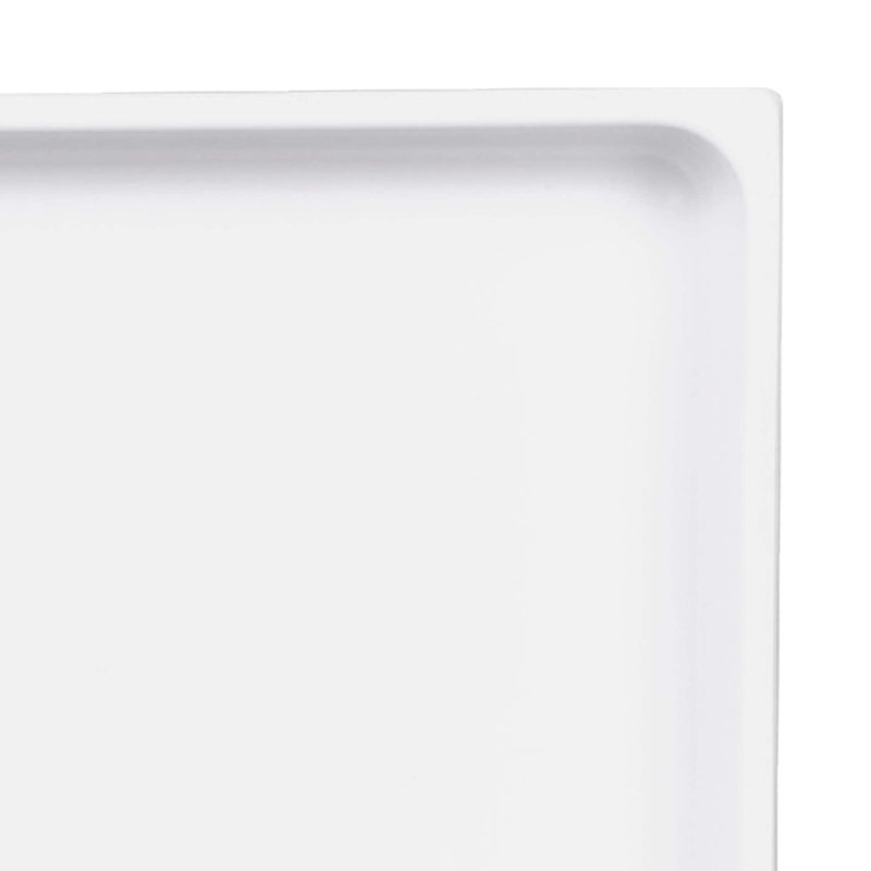 Stainless Steel Pan Insert, White