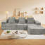 Canapé modulaire en L Boneless