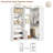 Freestanding Closet System with Shoe Storage,  2 Hanging Rods, Closet Organizer -1460691168