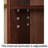 Simple wooden bookcase