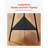 Coat Rack Freestanding Coats Rack Stand With 2 Shelves & 6 Hooks