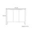 Buffet de luxe moderne de style nordique