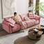 Coussin de canapé modulaire en polyester rose Fourseat-821704774