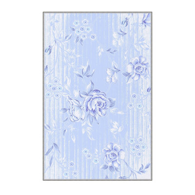 Premium Hall Carpet – 3.3 x 9.8 ft, 100% Polyester, 0.3 in Pile Height | Antibacterial, Non-Slip Underside, Machine Washable | 3D Digital Print Design, Durable & Easy to Clean, Ideal for Home Decor