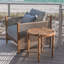 Table de bout Pacifica - Teck naturel