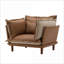 Fauteuil d'appoint moderne surdimensionné pour adultes Chenille-1677004804