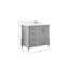 Meuble-lavabo simple 36 po avec plateau Aberdeen-101136082