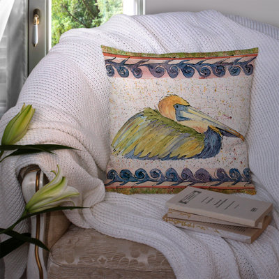 Coussin décoratif intérieur/extérieur pelican
