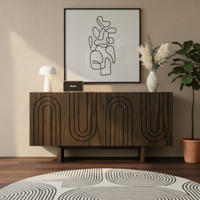 Deantre 62.99" W Modern Wood Buffet Sideboard by Latitude Run