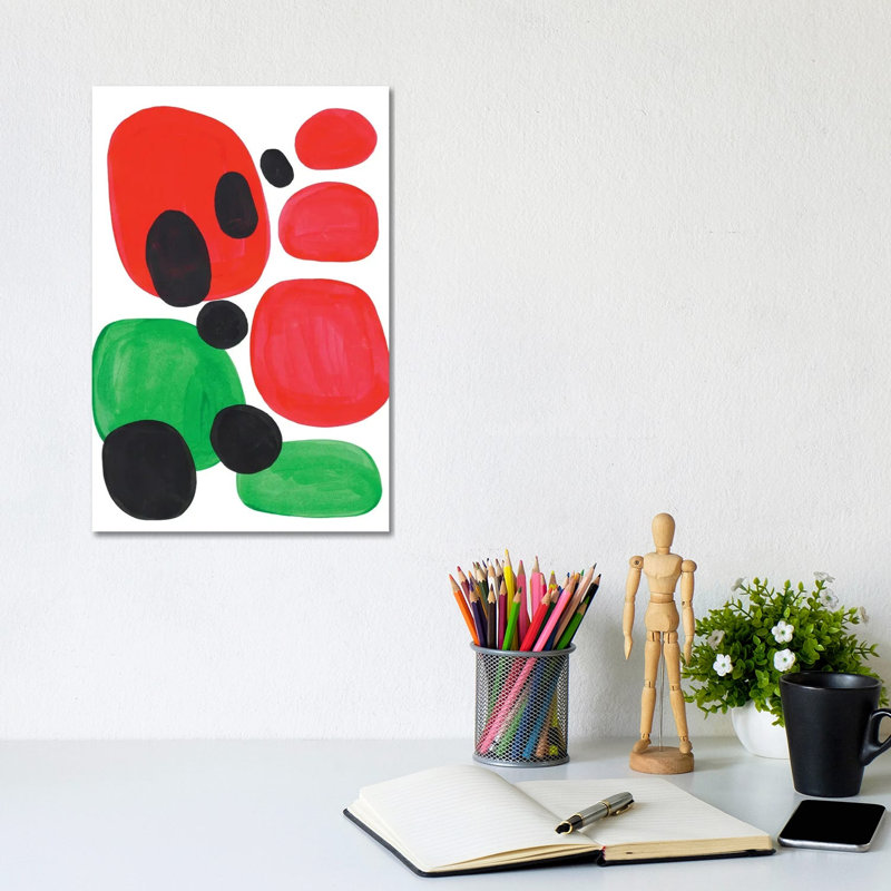 Watermelon by EnShape - Wrapped Canvas Print, 20.32 cm H x 30.48 cm W