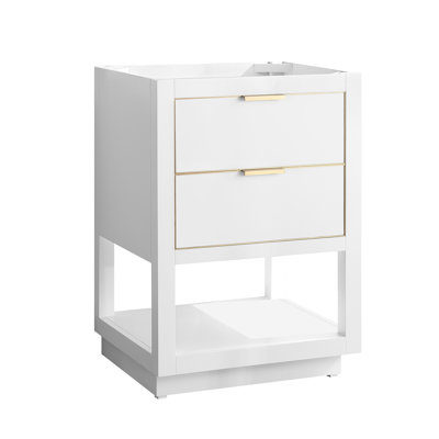 Base de meuble-lavabo simple 24 po Allie