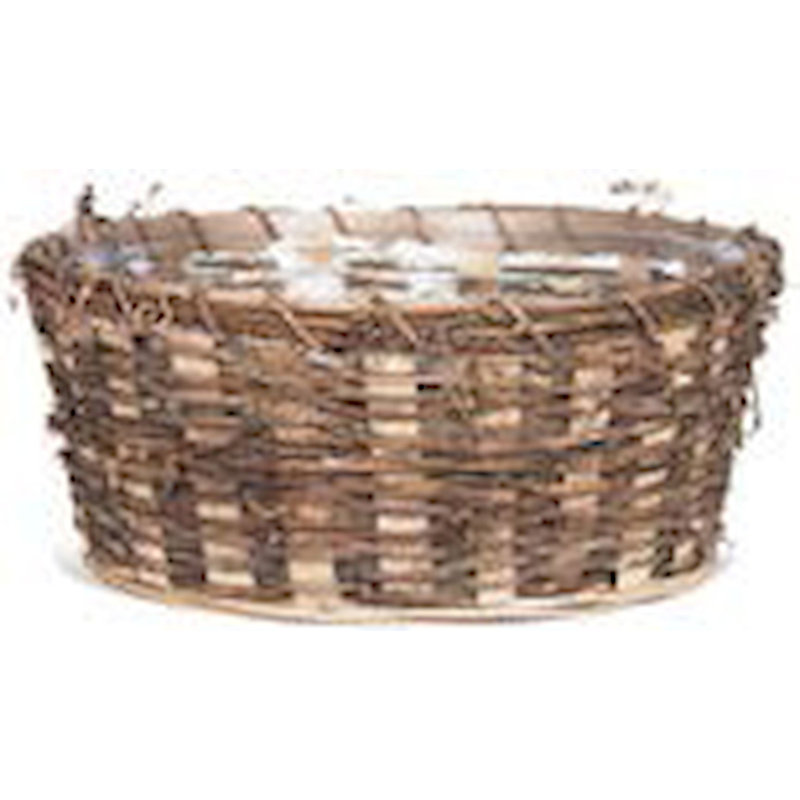 August Grove® Wicker Box, 4" H x 10" W x 10" D