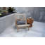 Jeddo Solid Wood Accent Stool