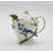 Fine Porcelain Blue Jay Teapot- 6"H