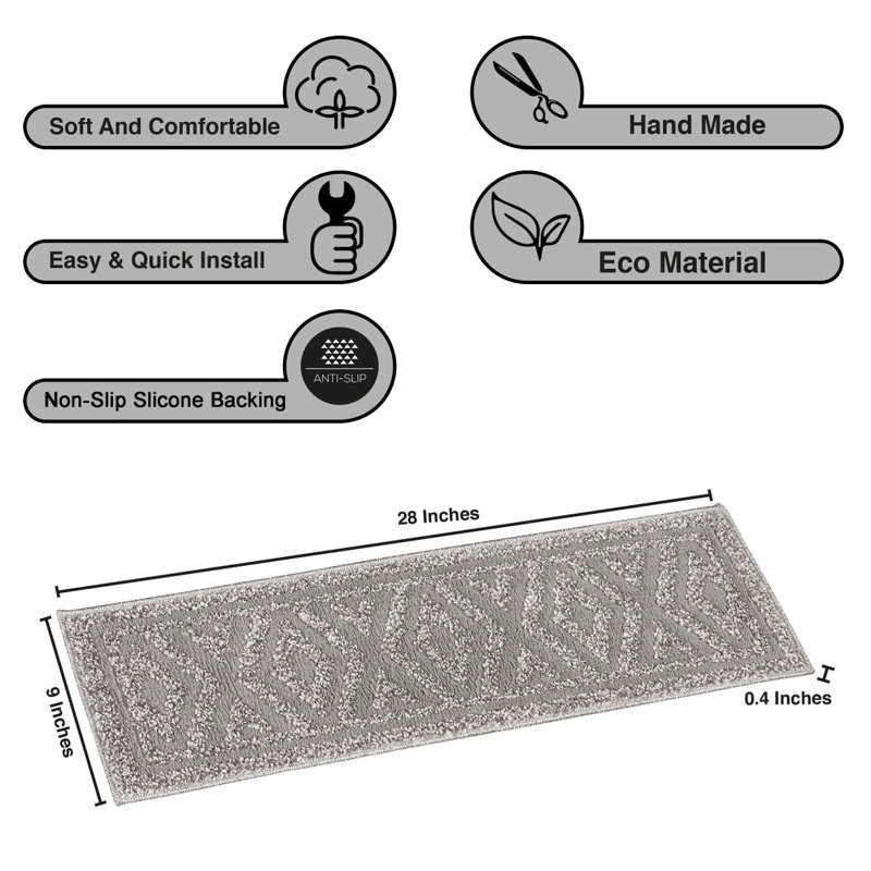 Sofihas Washable Carpet Stair Treads