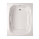 Designer Alexis 60" x 48" Drop in Air Acrylic Bathtub