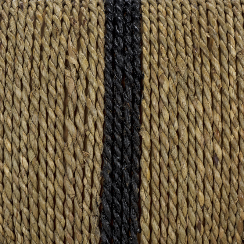 Liatasha Woven Seagrass Ottoma