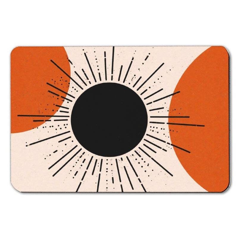 Tapis pour salle de bain Modern Sun