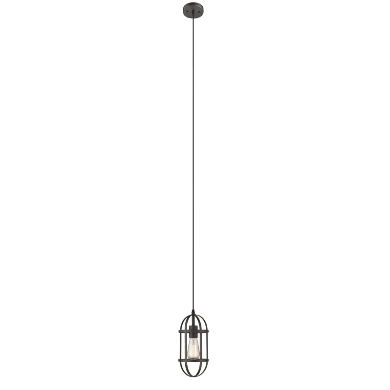 Glenda 1 - Light Oil Rubbed Bronze Single Pendant