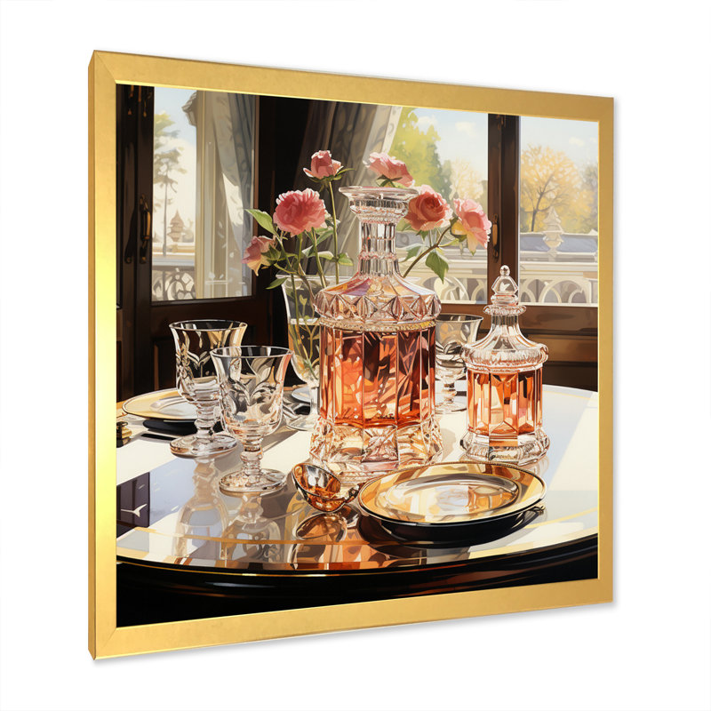 Creative Creative Assortement III sur impression sur toile, Encadrement doré, H 24 po x l 24 po x P 1 po