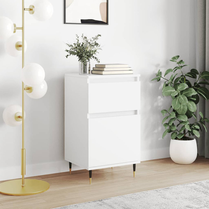 Mariss 1 - Drawer Chest of Drawers, White