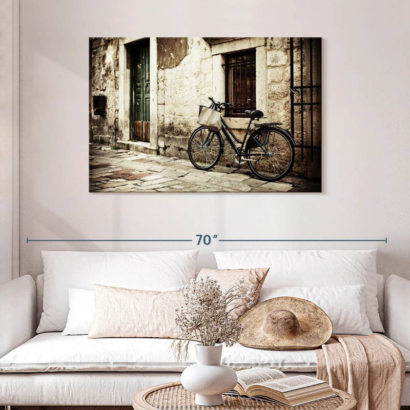 Mehar Bicycle Delivery, 30" H x 45" W