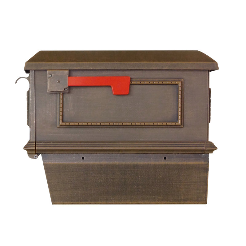 Boîte aux lettres fixée sur piquet Traditional, Cuivre