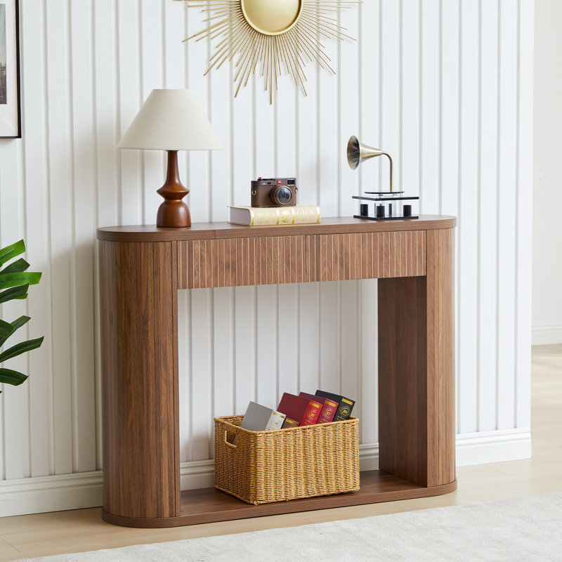 Console de 42,51 po, Noyer
