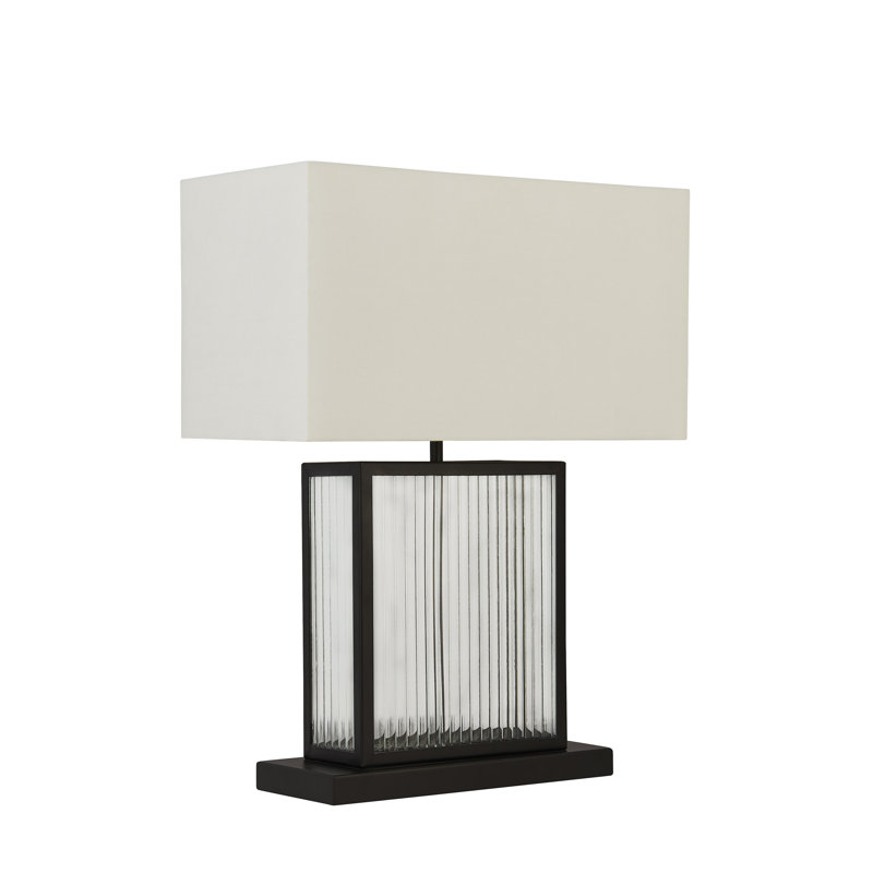 Juliann Metal Table Lamp, Black