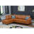 2  Piece Irine Faux Leather Sectional Sofa-892027227