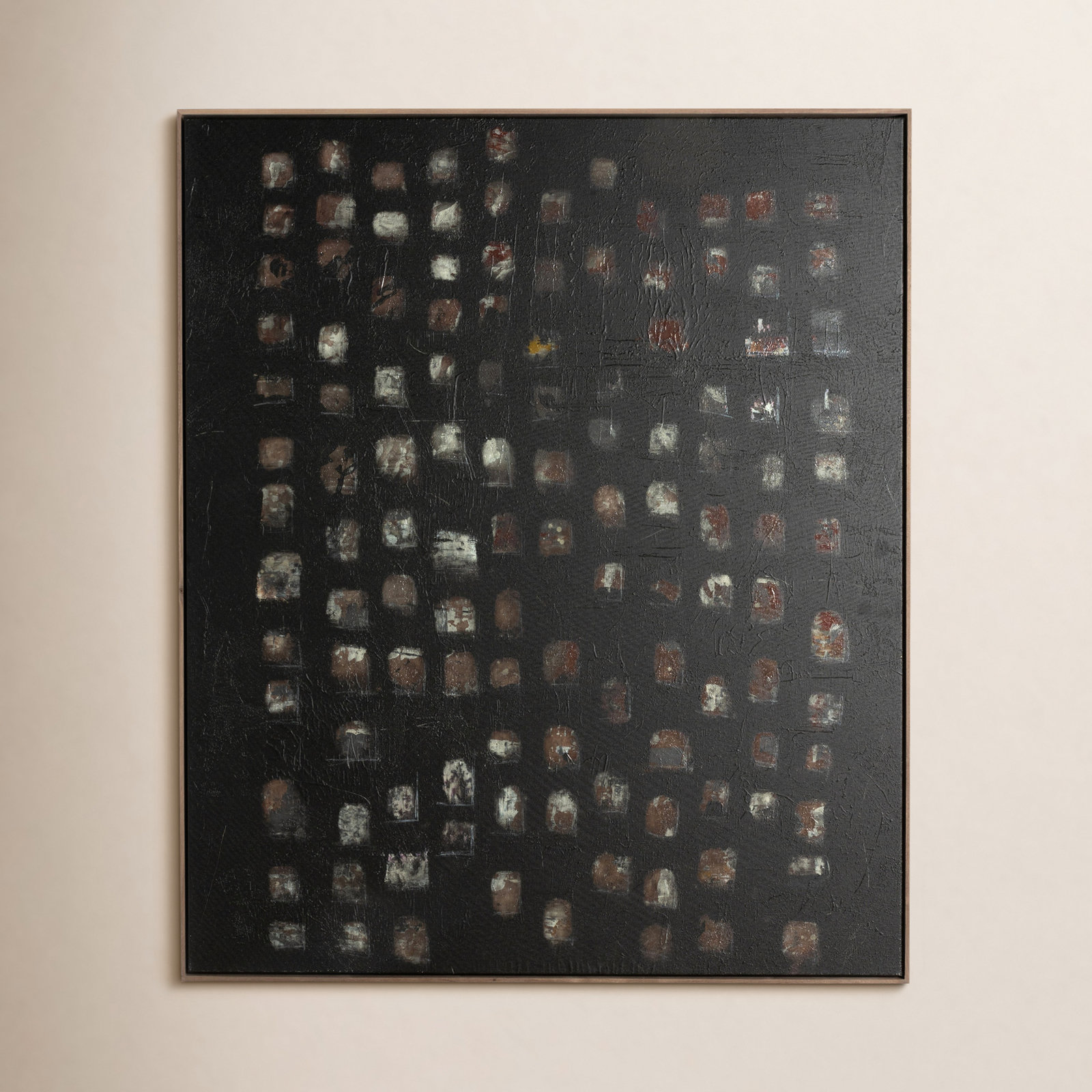 Devayah "Oculus Black II" Painting