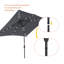 Parasol de marché rectangulaire 10 pi x 6,5 pi Lunsford-797983245