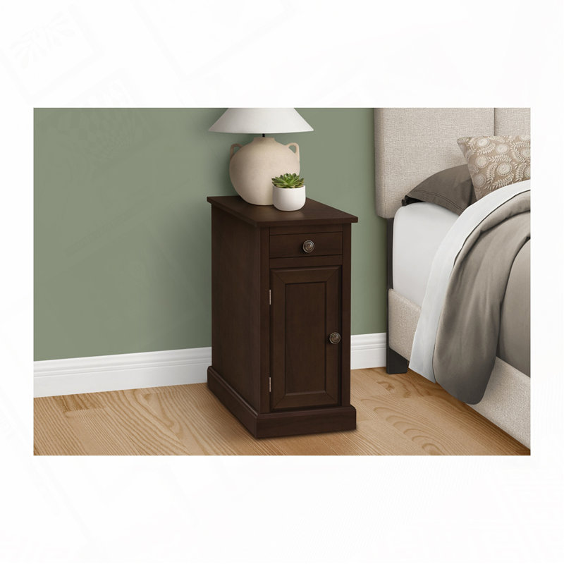 Table d'appoint avec rangement, table de bout, table d'appoint et table de chevet