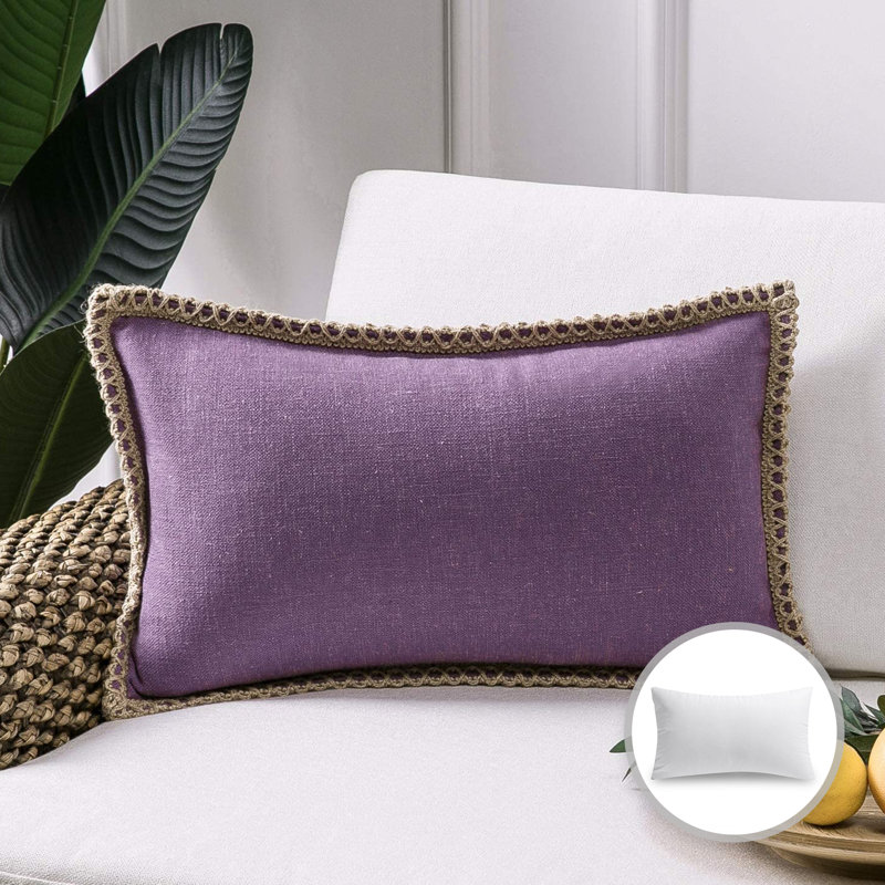 Coussin décoratif, Carré 18 po, Bleu