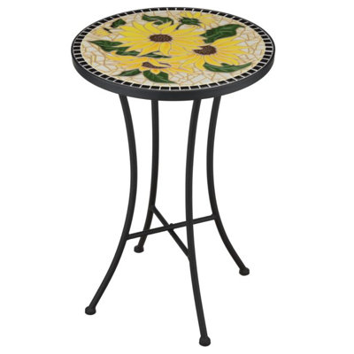 Support pour plante en mosaïque