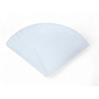 5 Size V02 White Coffee Filter Paper Cones – V Shaped, Compatible With Hario