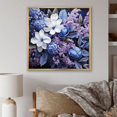 " Blue Garden Of Lilacs I "