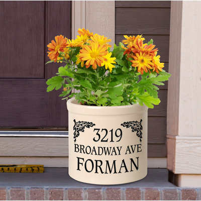 Pot à fleurs en céramique Woodhollow