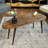 Irminfried Oak Solid Wood Coffee Table