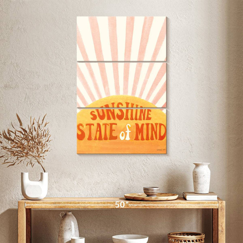 Tergel Sunshine Mind, 38" H x 24" W
