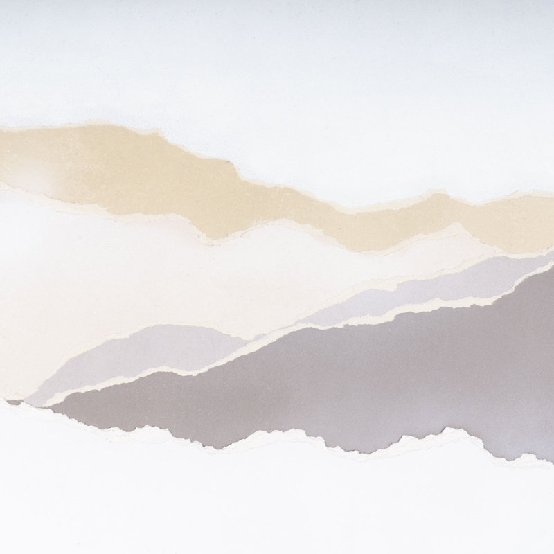 «Veiled Vista I» sur papier